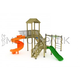 01 A Standard Wooden Playground